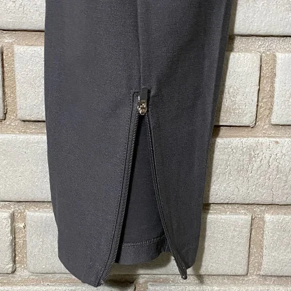 EILEEN FISHER Seamed Front Ponte Knit Pants - Picture 9 of 9